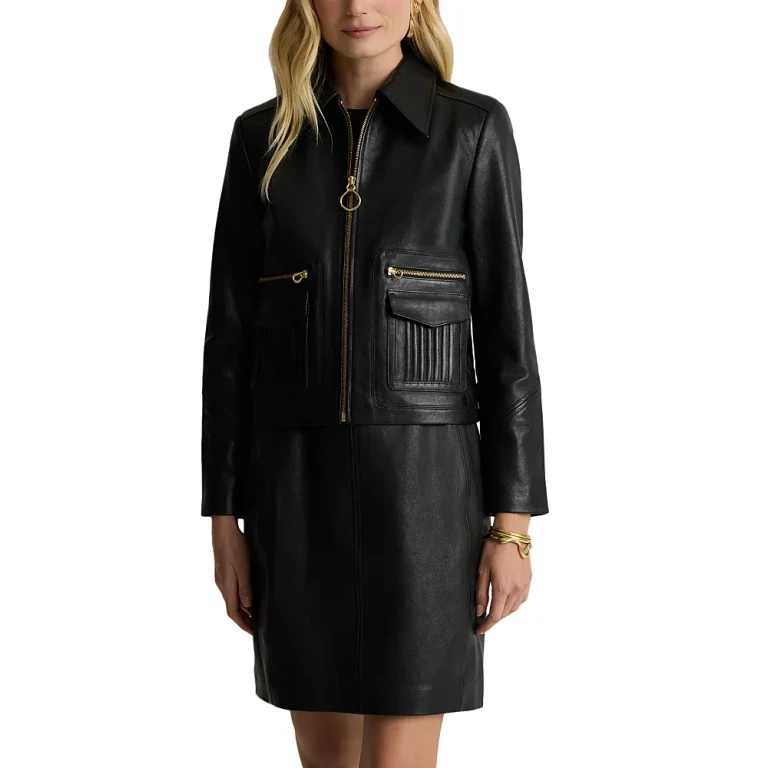 St. John Leather Jacket
