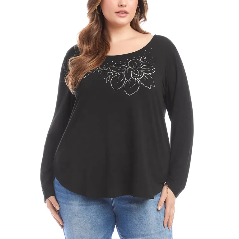 Karen Kane Embellished Top