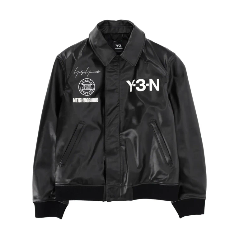 Y-3 Leather Jacket y - 3 X Neighborhood