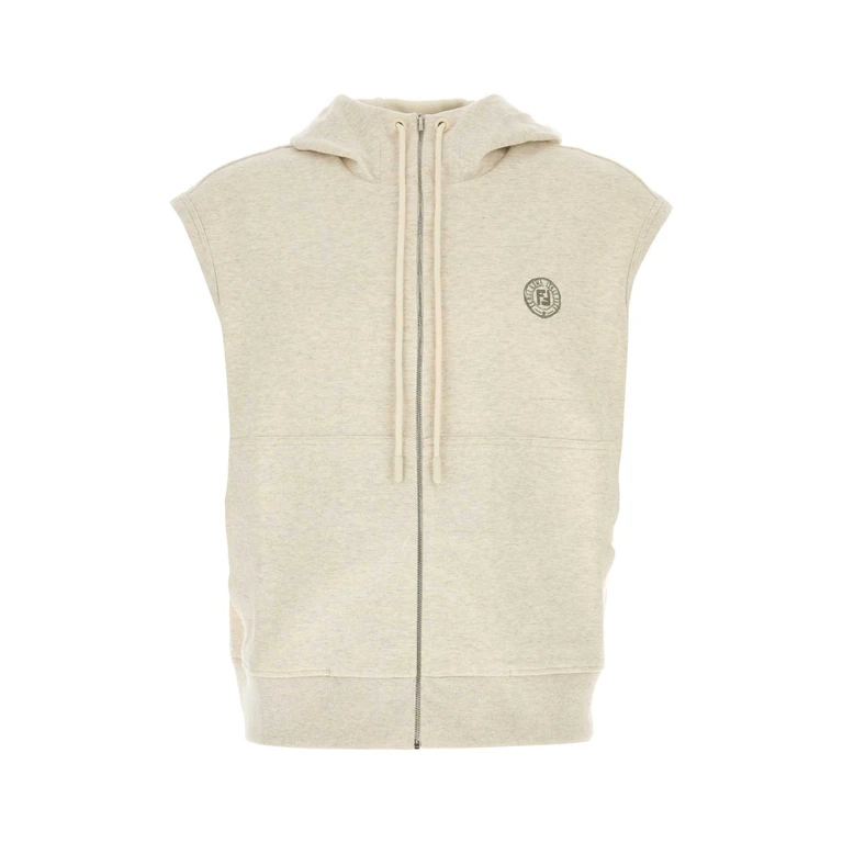 Melange Crema Stretch Sweatshirt Natural Felpe - Men