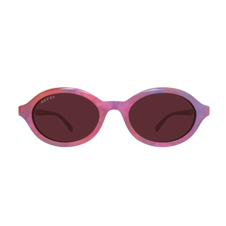 Gucci GG2153S Linea Name of Brand 005 Havana Violet Rosa Recycled Acetate Occhiali Da Sole - Women
