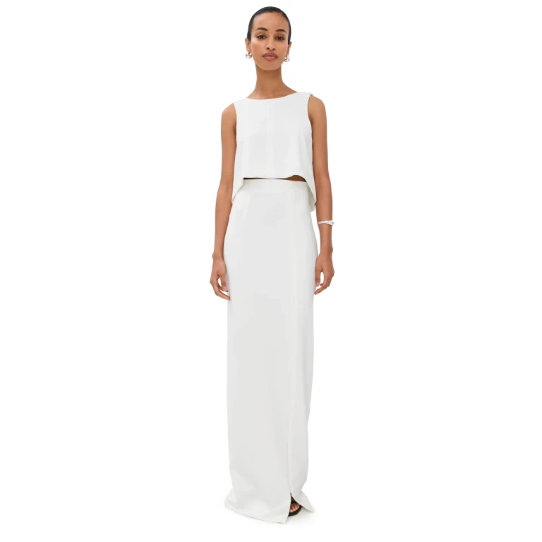 Black Halo Kacie 2 Piece Maxi Dress Pacific Blue 4