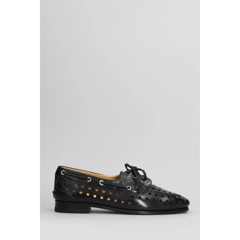 Bally Parcy Fo Loafers In Black Leather