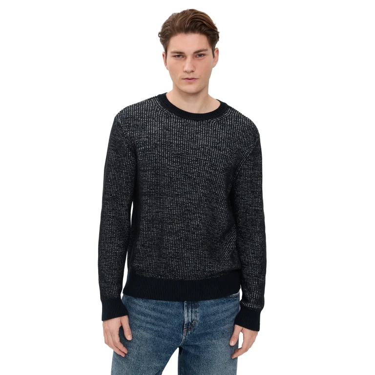 rag & bone Simon Marl Crew Nvymt XL