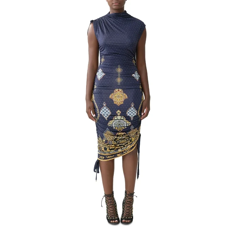 Camilla Embellished Asymmetric Dress