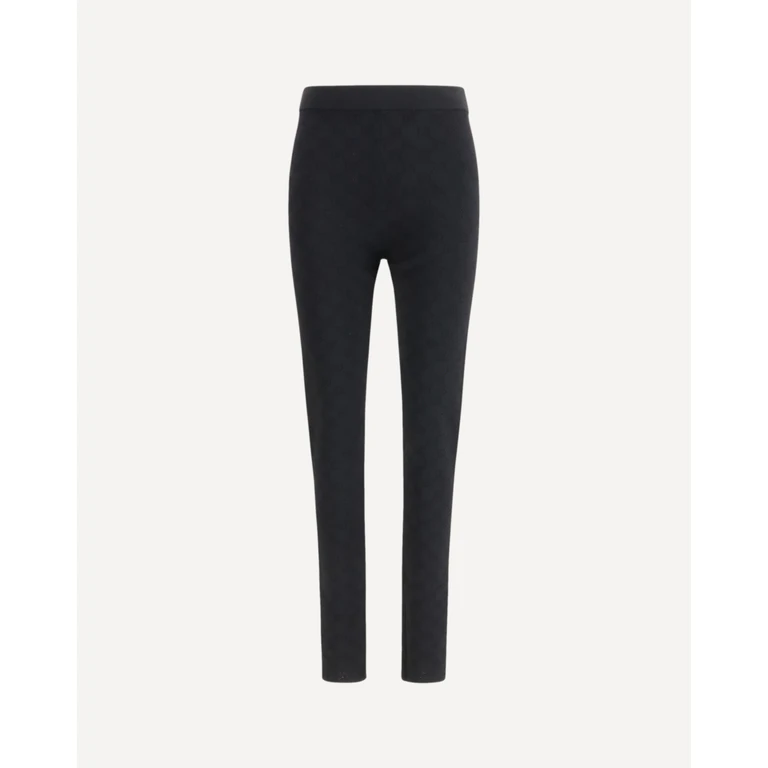 GUCCI Elastic GG jacquard Leggings Female S