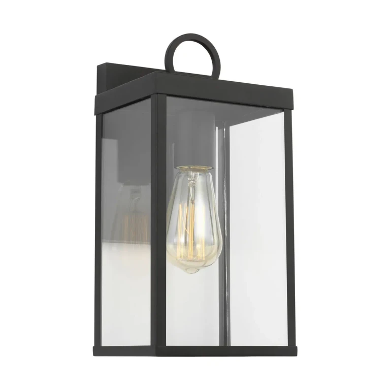 Textured Black Wall Lantern from the Howell Collection
