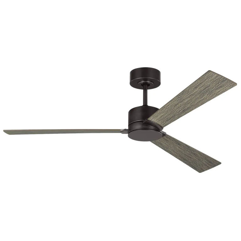 Aged Pewter 52" Ceiling Fan from the Rozzen Collection