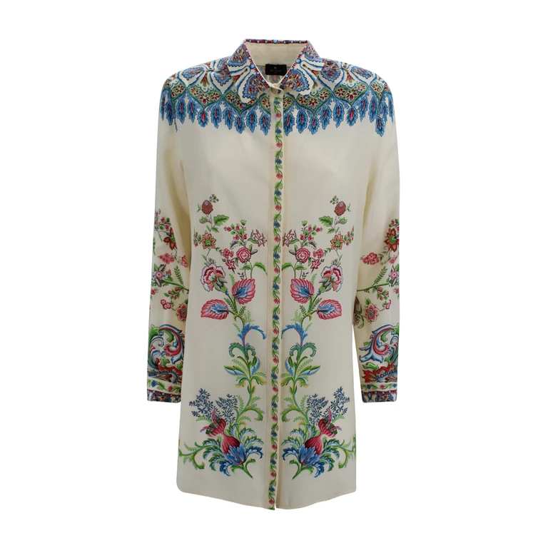 Etro Shirts Red _si - Women