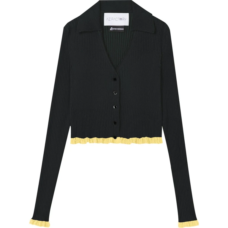 AZ FACTORY BY ESTER MANAS Top Green Viscose - Women