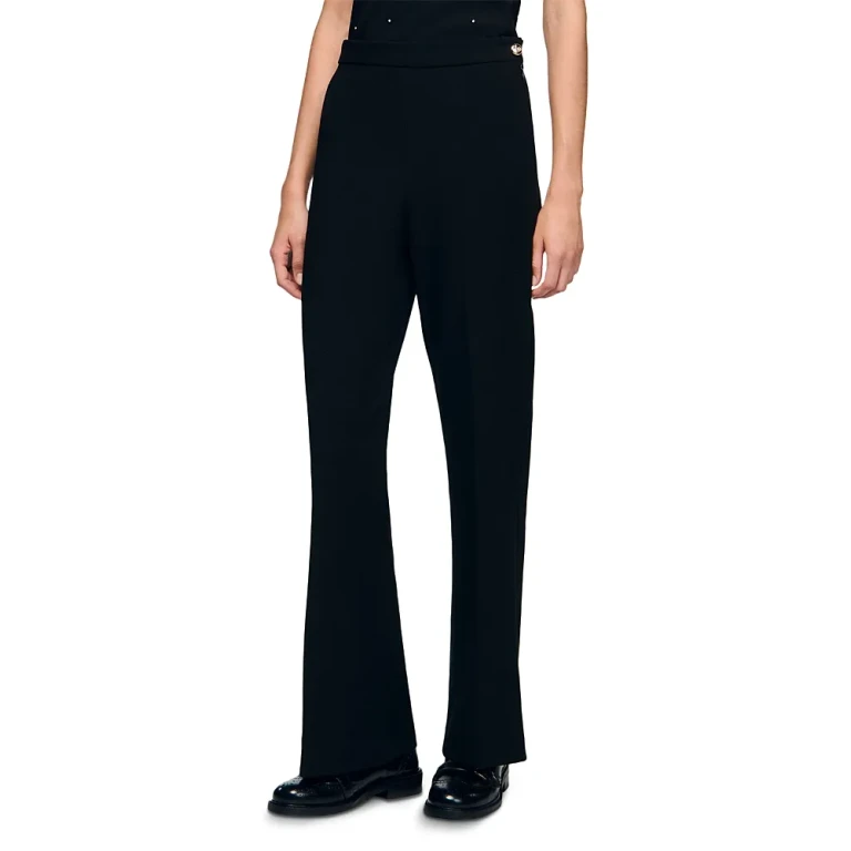 Sandro Wide Leg Pants