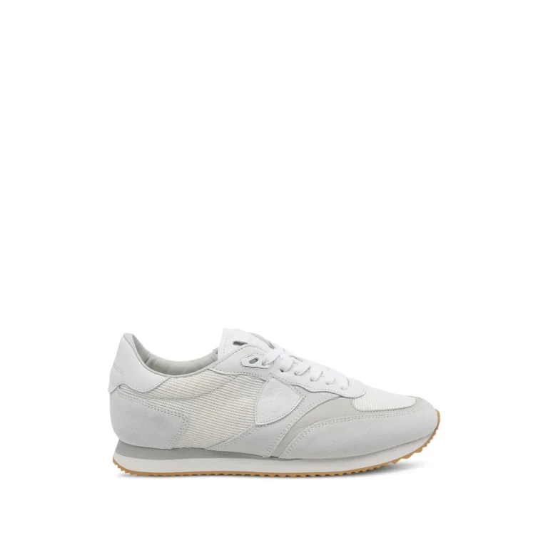 Philippe Model Sneakers con pannelli in pelle