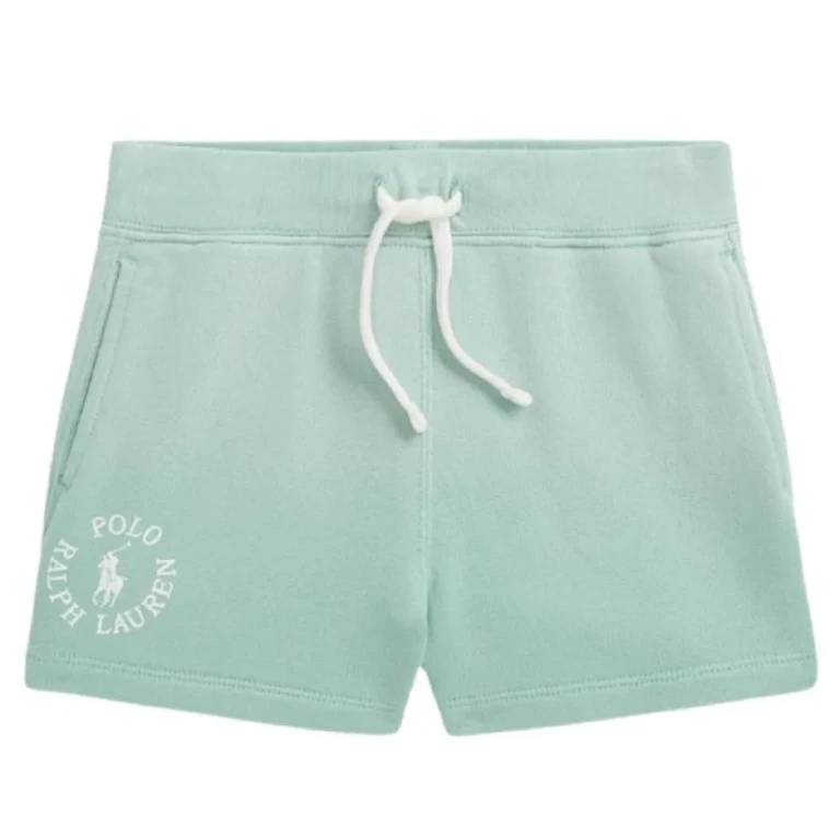 Polo Ralph Lauren Girls Embroidered Logo Cotton Shorts