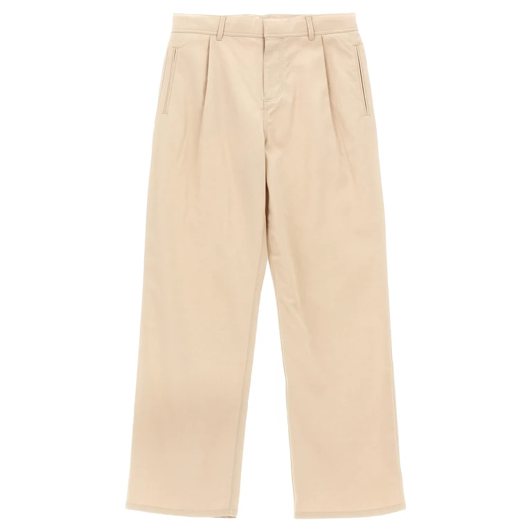 Burberry Logo Embroidery Pants