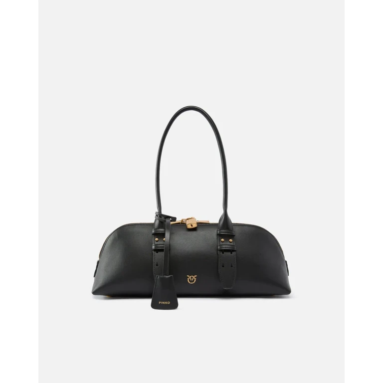Pinko - Grand sac porté épaule Escape Bag Horizontal en cuir