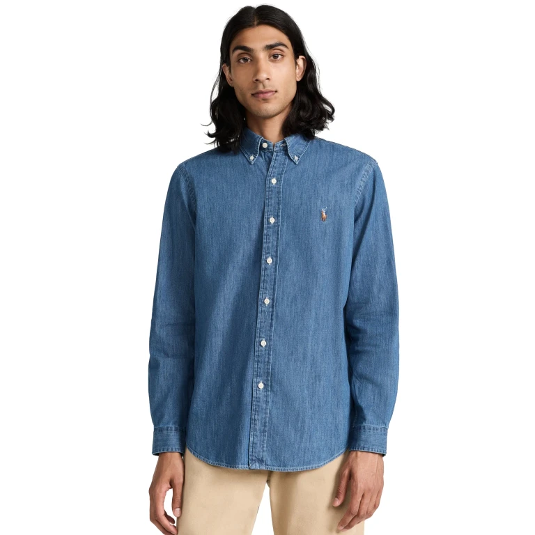 Polo Ralph Lauren Classic Fit Denim Shirt Denim XL