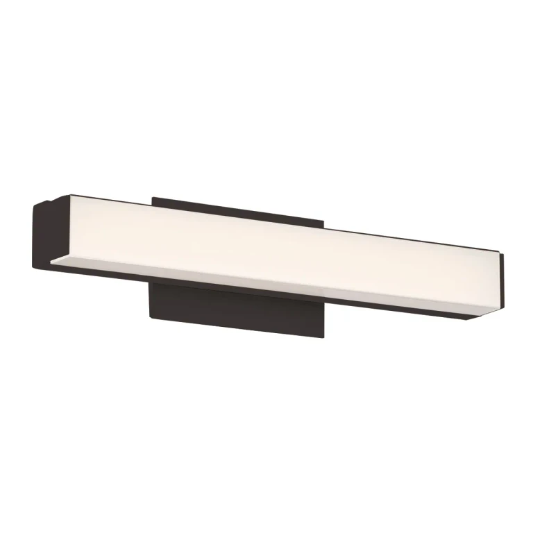 Brushed Black LED Bathroom Vanity from the Brink Collection