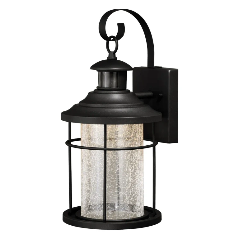 Oil Rubbed Bronze LED Motion Sensor Dusk to Dawn Outdoor Wall Light from the Melbourne Collection