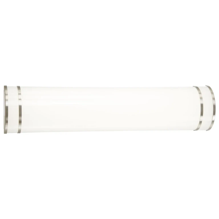Brushed Nickel LED Bathroom Vanity Light from the Vantage Vanity Collection
