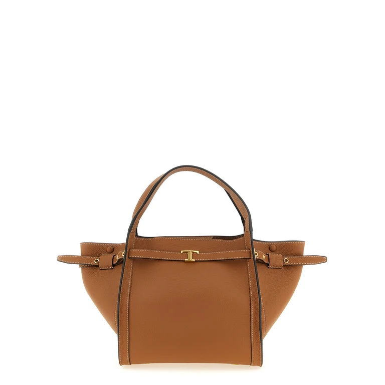 Tod's Brown Calfskin Tote Bag - Women