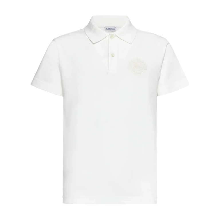 Burberry EKD Pique Weave Cotton Polo Shirt