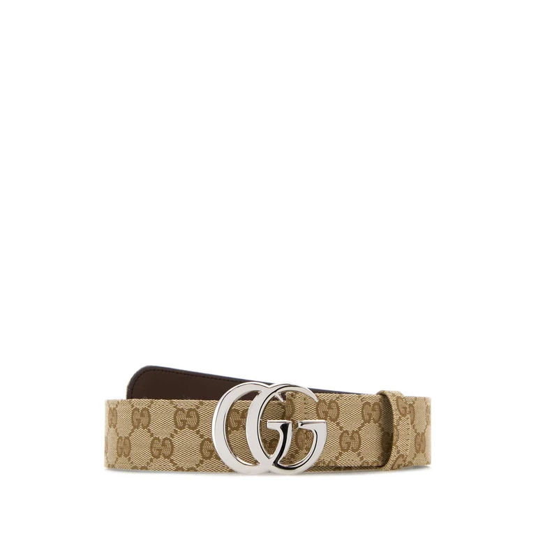 Gucci Gg Fabric Belt Vintagesand Cinture - Men