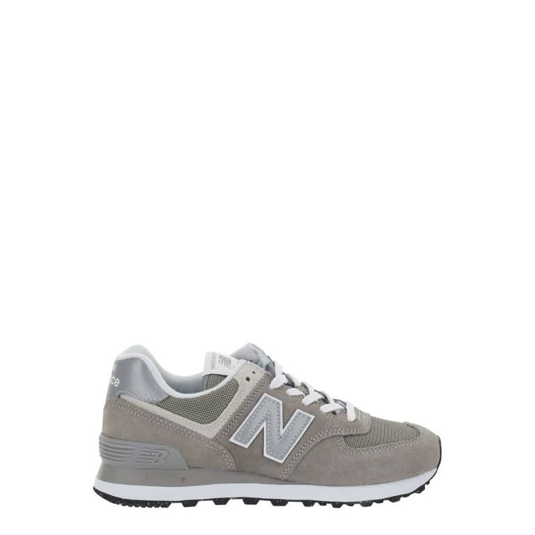 Classic574 Gray Sneakers With Leather Details For Men