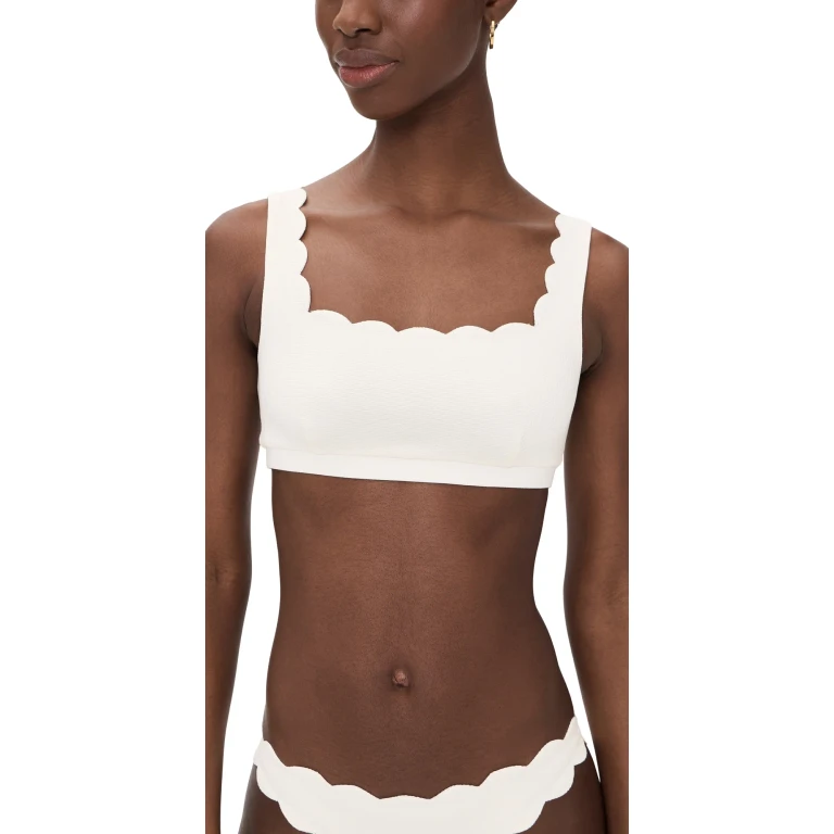 Marysia Palm Springs Bikini Top Black L