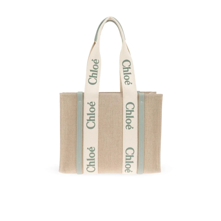 Chloé woody Medium Shopper Bag