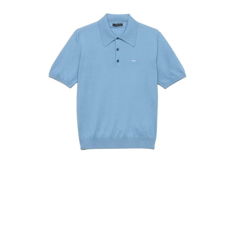 Prada Superfine Wool Polo Shirt