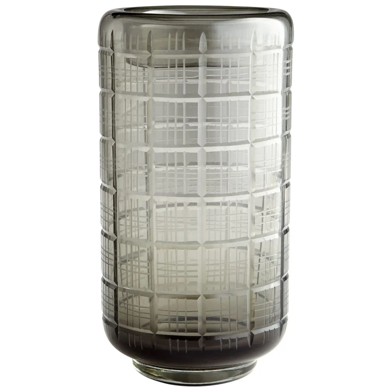 Large Off The Grid Vase in Smoke