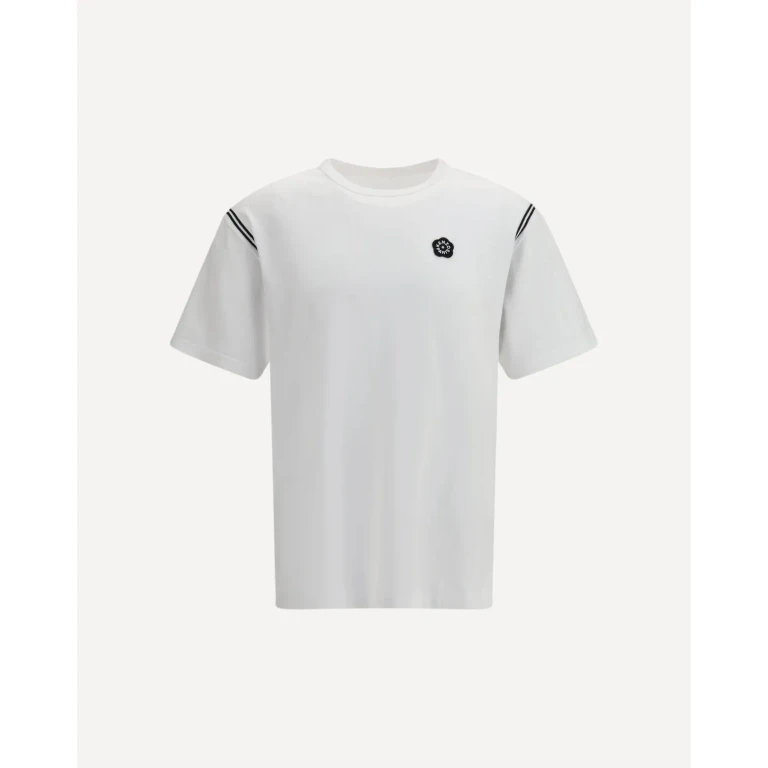 KENZO Cotton T-shirt embroidered with Boke Flower 2.0 Male XL