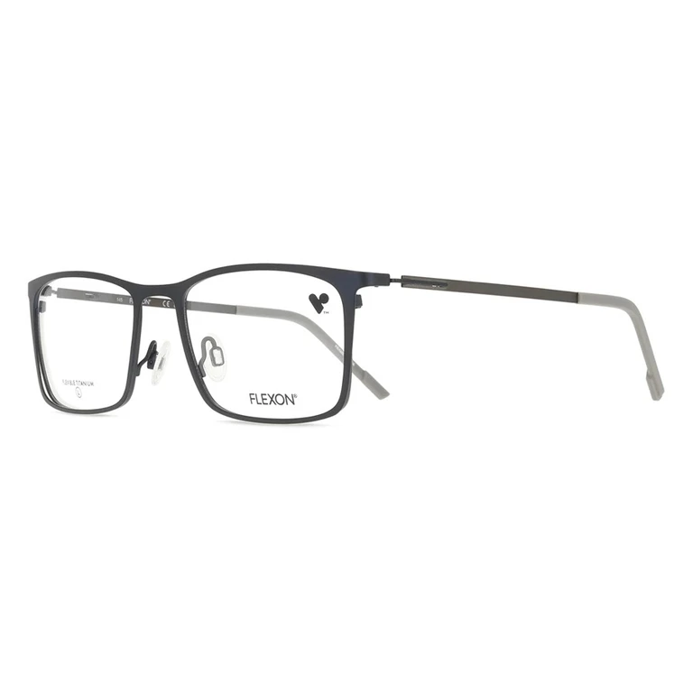 Flexon Demo Rectangular Mens Eyeglasses FLEXON E1144 405 54