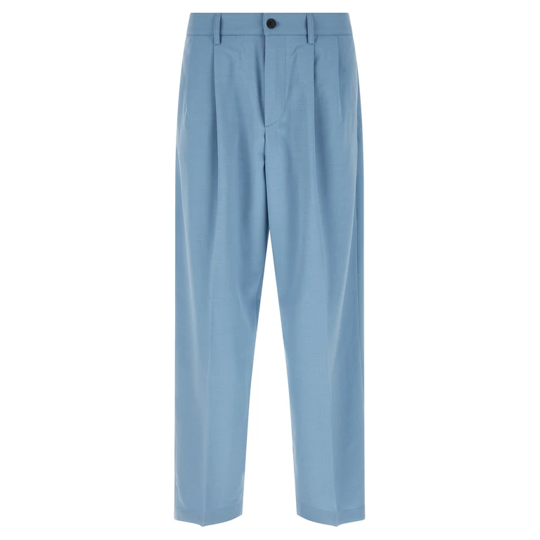 Department 5 Whisky pants Light Blue Polyester Viscose Elastane - Men