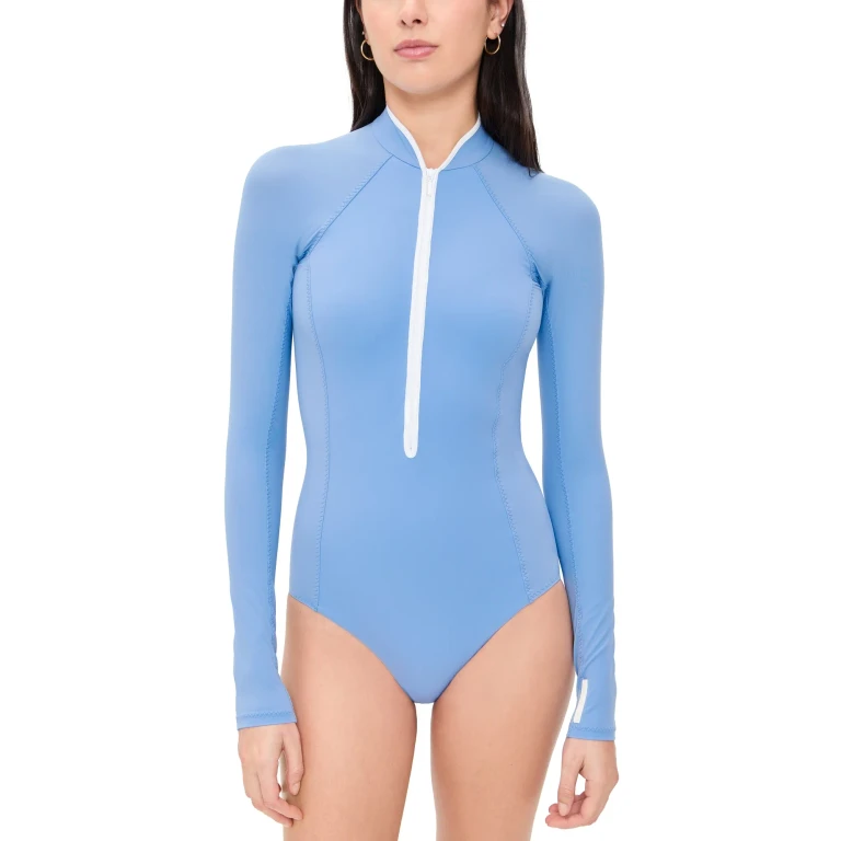 Hunza G Tyra Swim Cornflower Rashguard Cornflower M