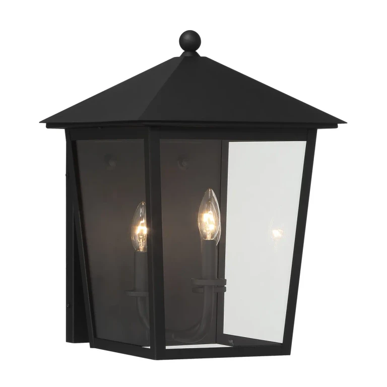Sand Coal Outdoor Wall Mount from the Noble Hill Collection