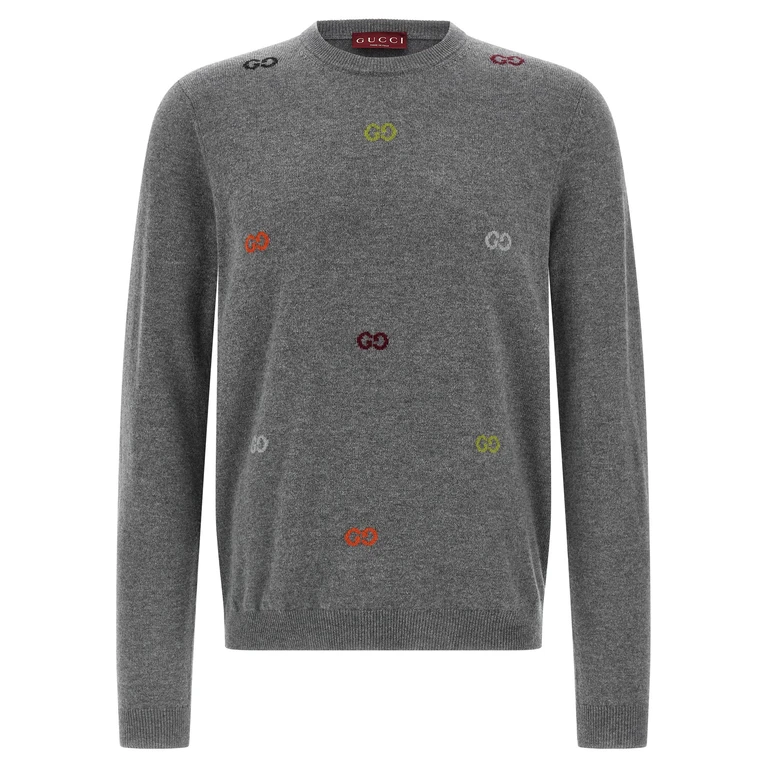 Gray Cashmere Cardigan Clothing - Men