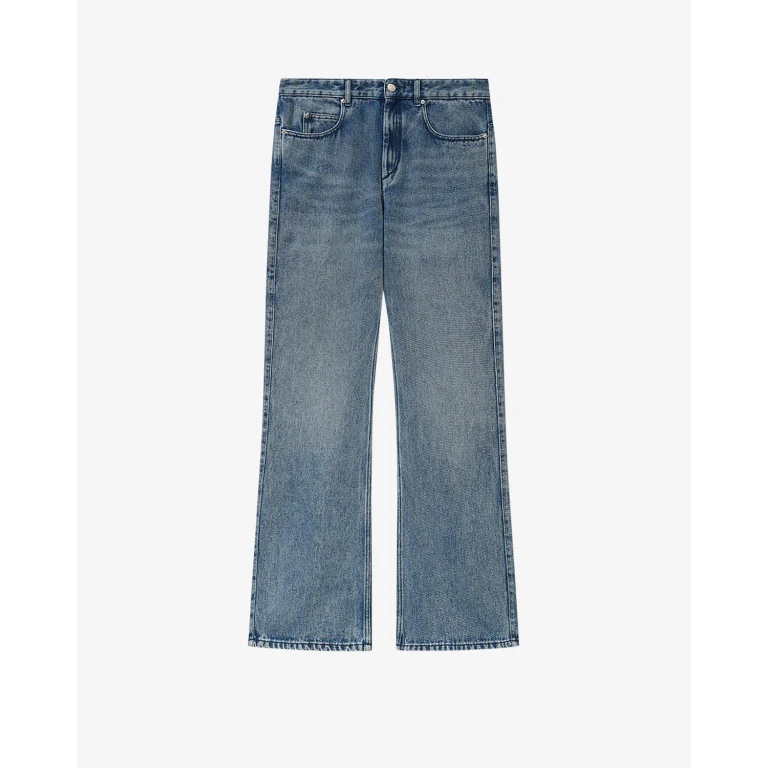 Pantalon Belvira - Femme - Bleu Clair - Taille 32 - Isabel Marant