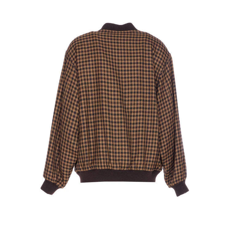 Saint Laurent Jackets Brown Wool - Women