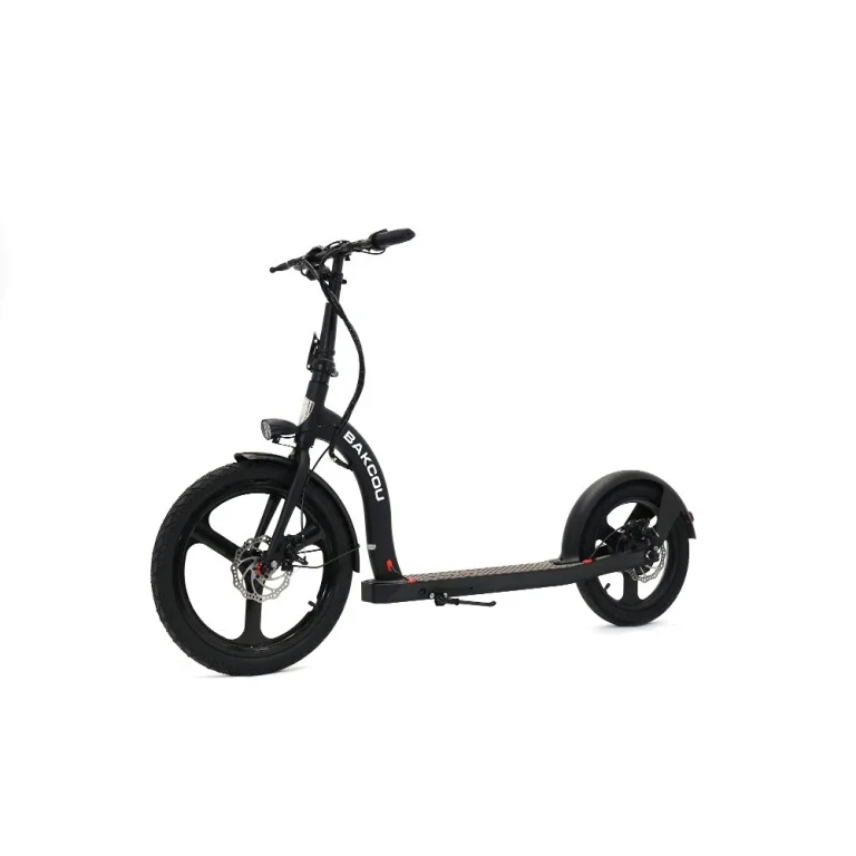 Bakcou Badger Electric Scooter - Matte Black