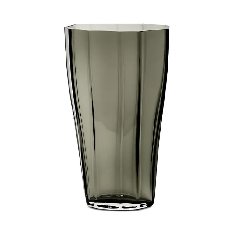 Orrefors Reed Vase, Moss Green, Medium