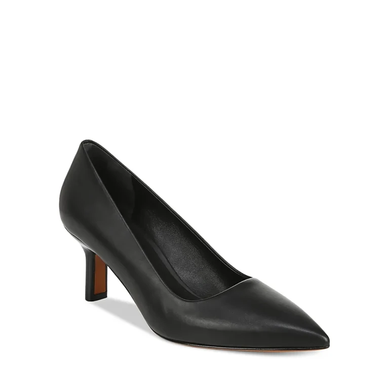 Vince Women's Paris Leather Pointed Toe Pumps