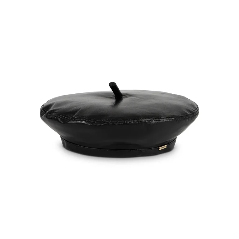 Eugenia Kim Carter Leather Beret With Stem
