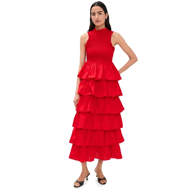 The Lulo Project The Reign Dress Red 09 M