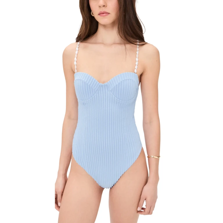 Palmacea Mare One-Piece Swimsuit Shell Sky S