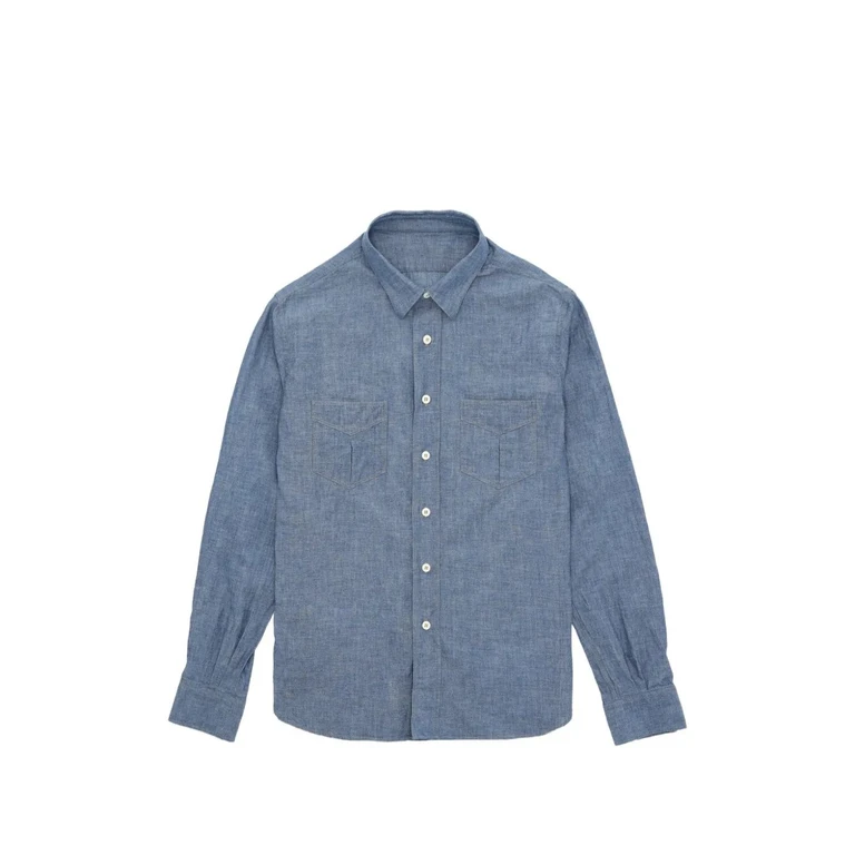 Fortela Chambray Shirt Blue - Men