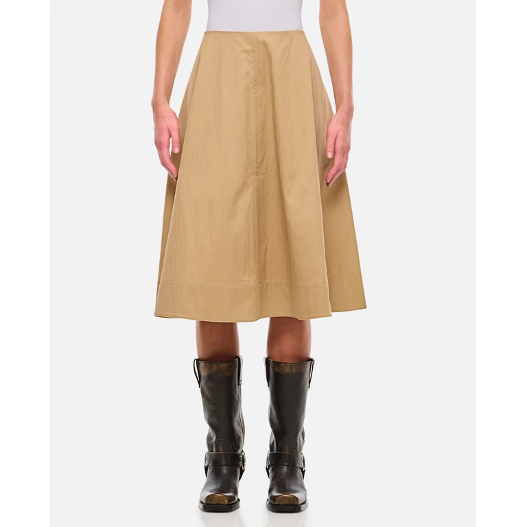 Khaite Renta Midi Skirt