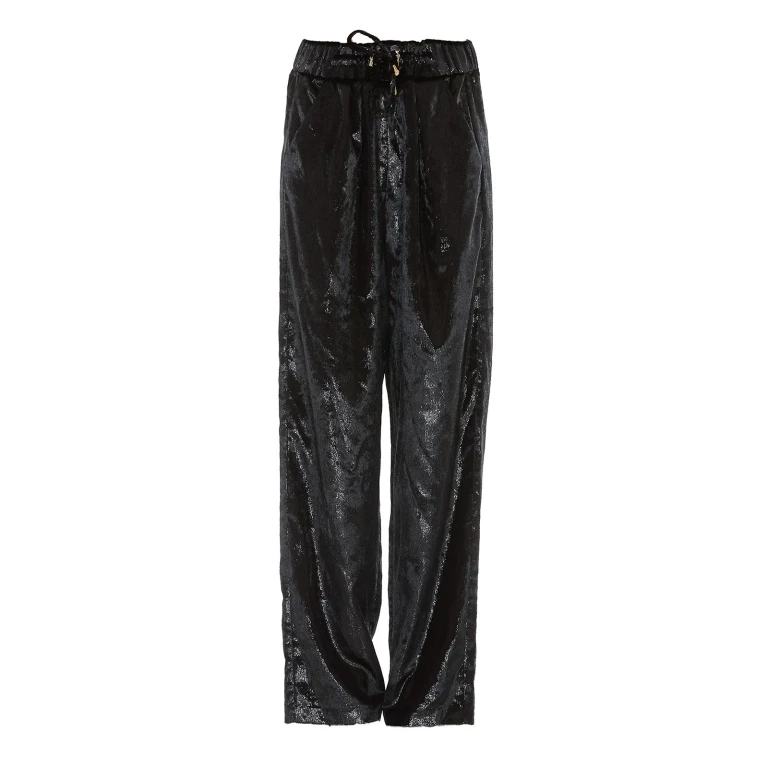 Pantaloni Casual Balmain da Donna - Nero