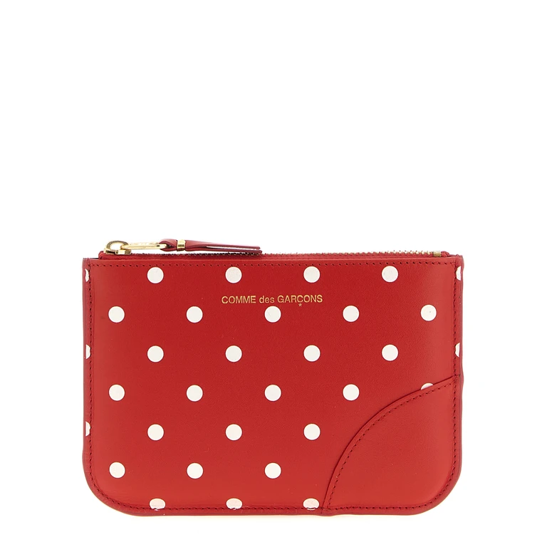 Comme des Garçons Multicolor Calfskin Cardholder Accessory - Unisex