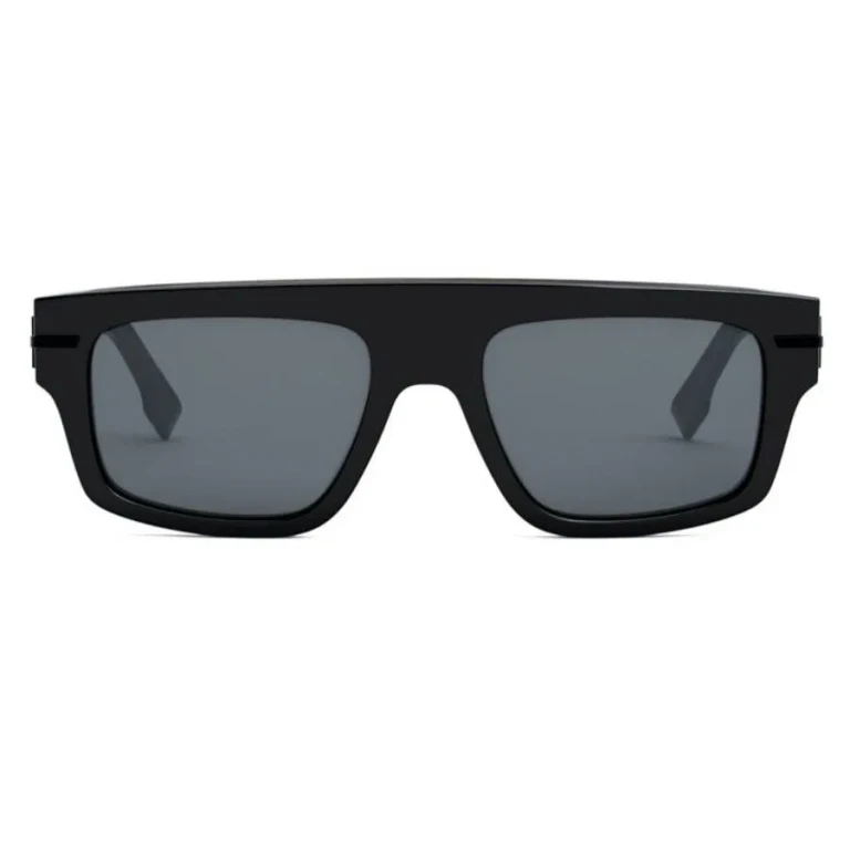 Fendi Grey Browline Mens Sunglasses FE40091U 01A 54